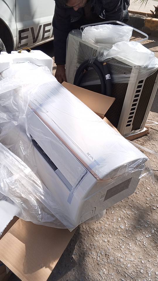 MITSUBISHI SPLIT NEW AC DC INVERTER ENERGY SAVER IMPORTED MADE IN THAILAND
